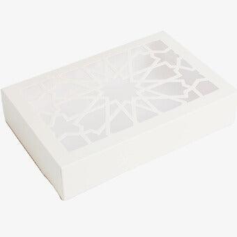 Boite cadeau - Blanc Oriental Rectangle